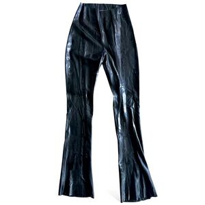 Baroness Latex Black Pants / Leggings Women’s Size S